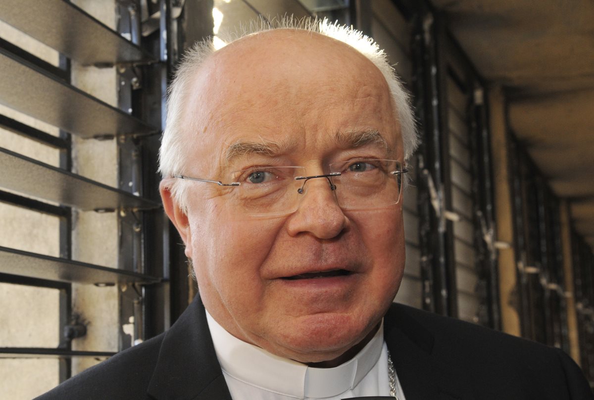 Jozef Wesolowski fue hospitalizado en el Vaticano. (Foto Prensa Libre: AP)