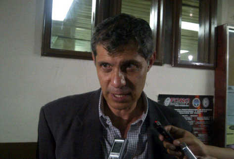 Investigador privado Óscar Celada Cuevas, detenido. (Foto: Hugo Alvarado)