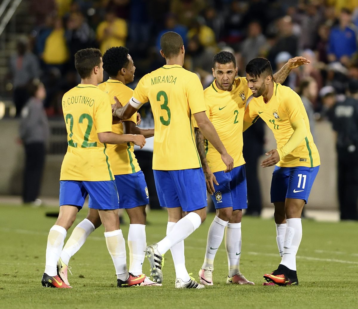 La Selección de Brasil venció a Panamá en su último partido amistoso. (Foto Prensa Libre: EFE)