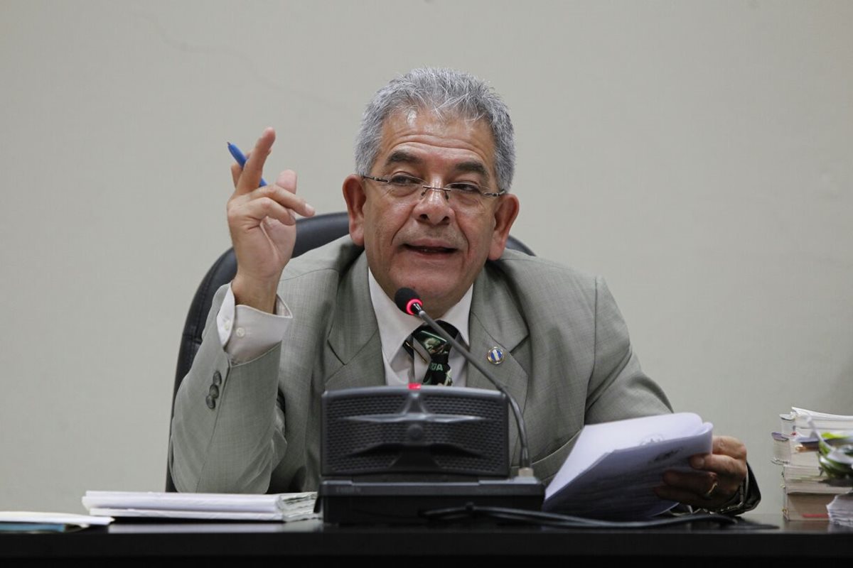 El juez Miguel Ángel Gálvez seguriá conociendo, en el Juzgado de Mayor Riesgo B, el proceso de Cooptación del Estado. (Foto Prensa Libre: Paulo Raquec)