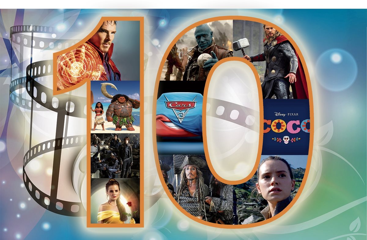 La cartelera de cine abrirá un espacio para las películas que Disney lanzará en los próximos meses. (Fotoarte Prensa Libre: Emilio Soto)
