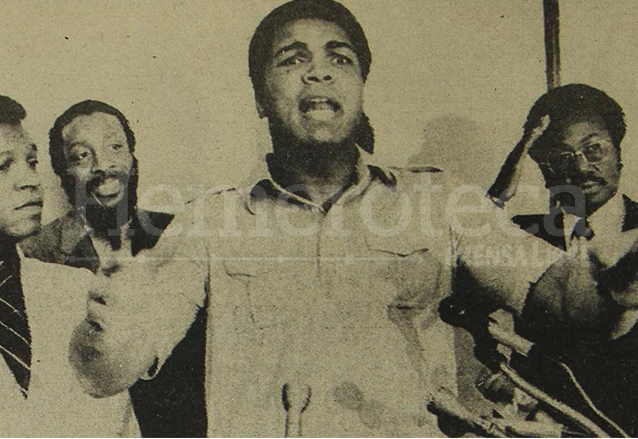 Muhammad Ali en 1978. (Foto: Hemeroteca PL)