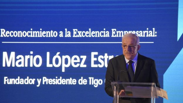 López Estrada hizo su fortuna en la telefonía celular. CORTESÍA PRENSA LIBRE