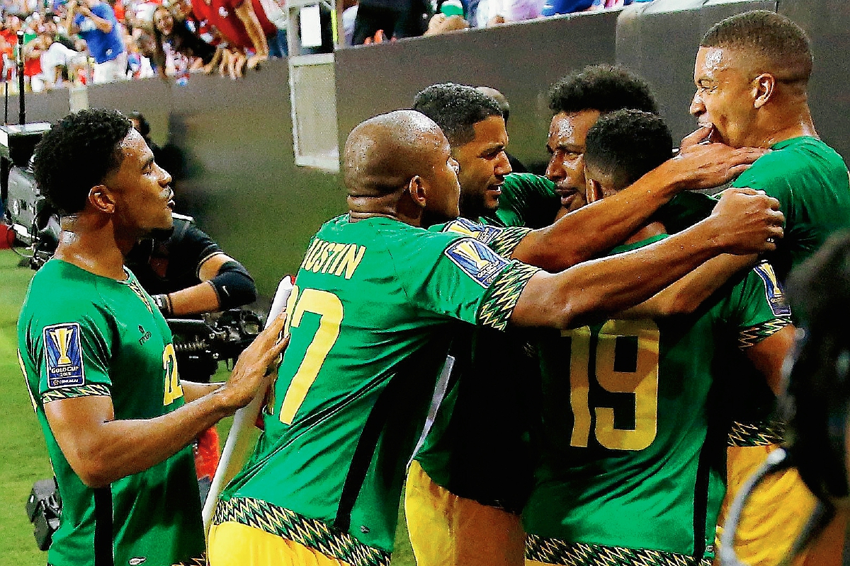 Jamaica consiguió el boleto hacia la gran final de la Copa Oro 2015. (Foto Prensa Libre: AFP)