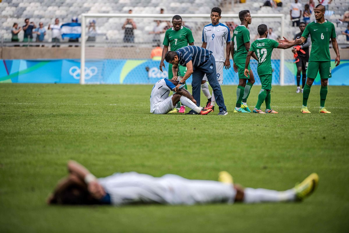 Honduras quedó a un paso de una medalla histórica en Juegos Olímpicos. (Foto Prensa Libre: AFP)