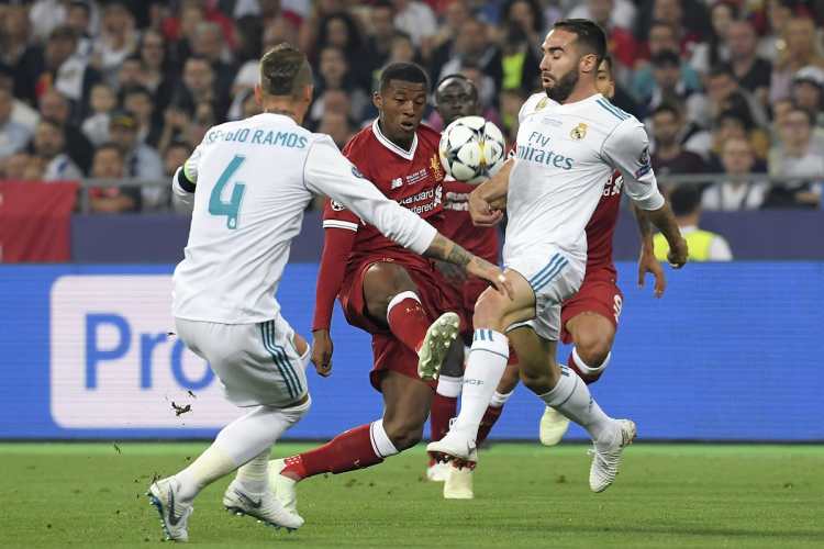 La final entre el Liverpool y el Real Madrid fue intenso.