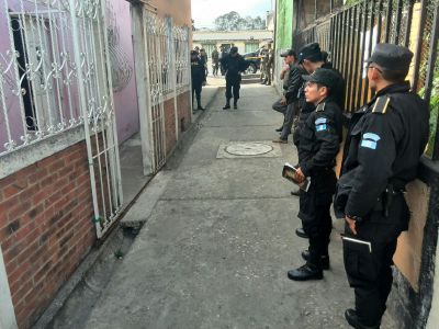 Capturados 20 presuntos pandilleros en operativos de la PNC