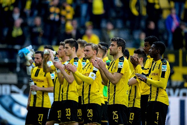 El Borussia Dortmund tiene como objetivo clasificar a la Champions. (Foto Prensa Libre: AFP)