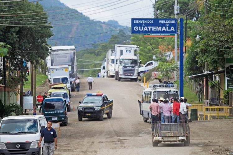 La PNC refuerza la seguridad en las fronteras con El Salvador. (Foto Prensa Libre: Hemeroteca PL)