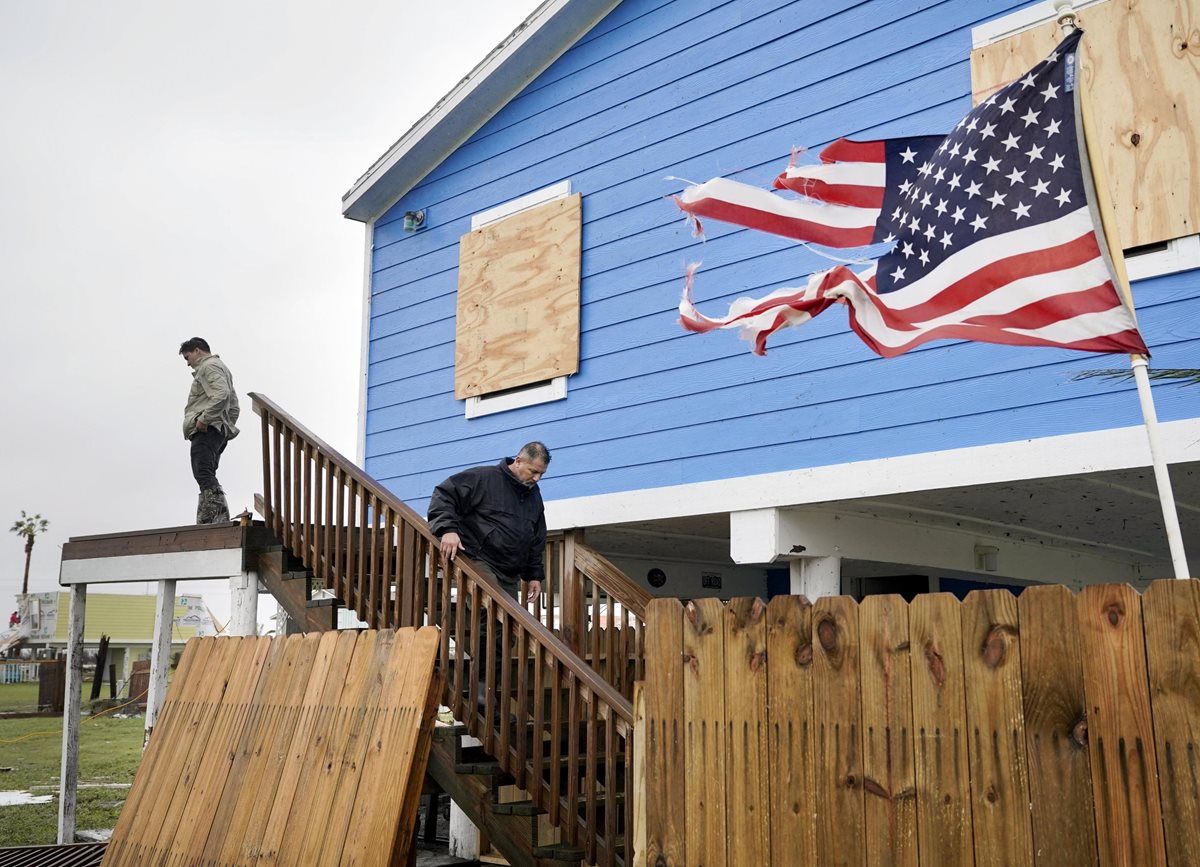 El sur de Texas ha sido el más afectado con el paso del huracán Harvey.