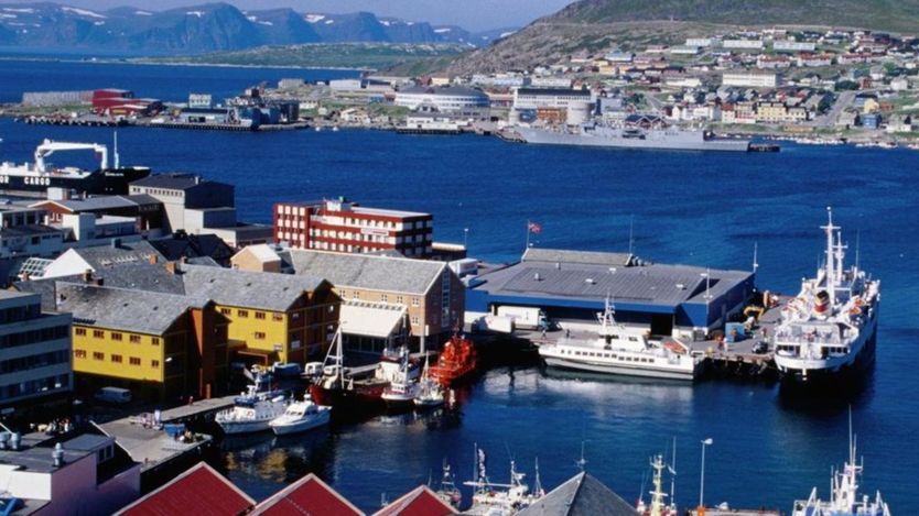 Hammerfest se ubica 500 kilómetros dentro del Círculo Polar Ártico. (Crédito de la foto: Craig Pershouse)