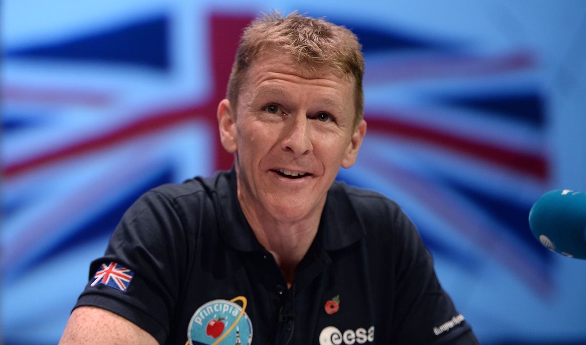 Tim Peake, astronauta británico. (Foto Prensa Libre: AP).
