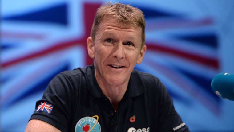 Tim Peake, astronauta británico. (Foto Prensa Libre: AP).