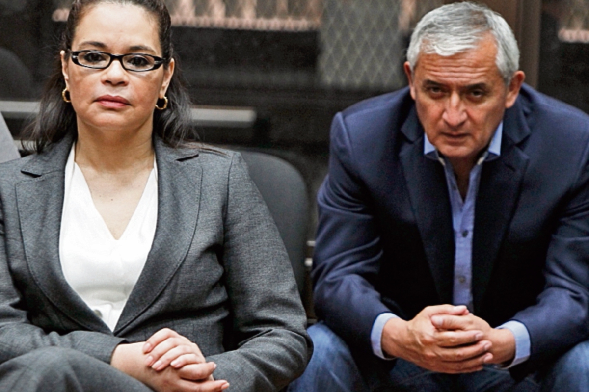 Otto Pérez Molina y Roxana Baldetti, encabezan el listado de funcionarios capturados.