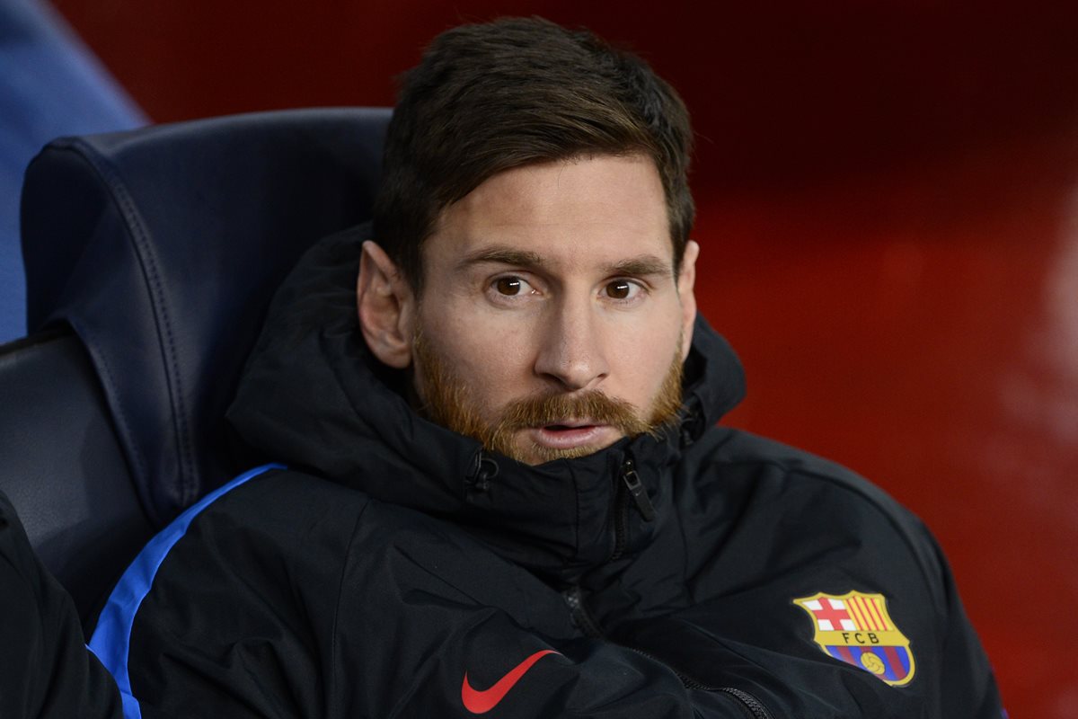 Lionel Messi quiere una vida tranquila para sus hijos. (Foto Prensa Libre: AFP)