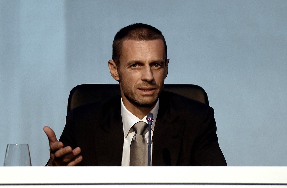 Ceferin es el nuevo presidente de la Uefa. (Foto Prensa Libre: AFP)