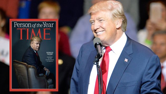Trump fue elegido Persona del Año en el 2016 por la revista Time. (Foto: Hemeroteca PL)