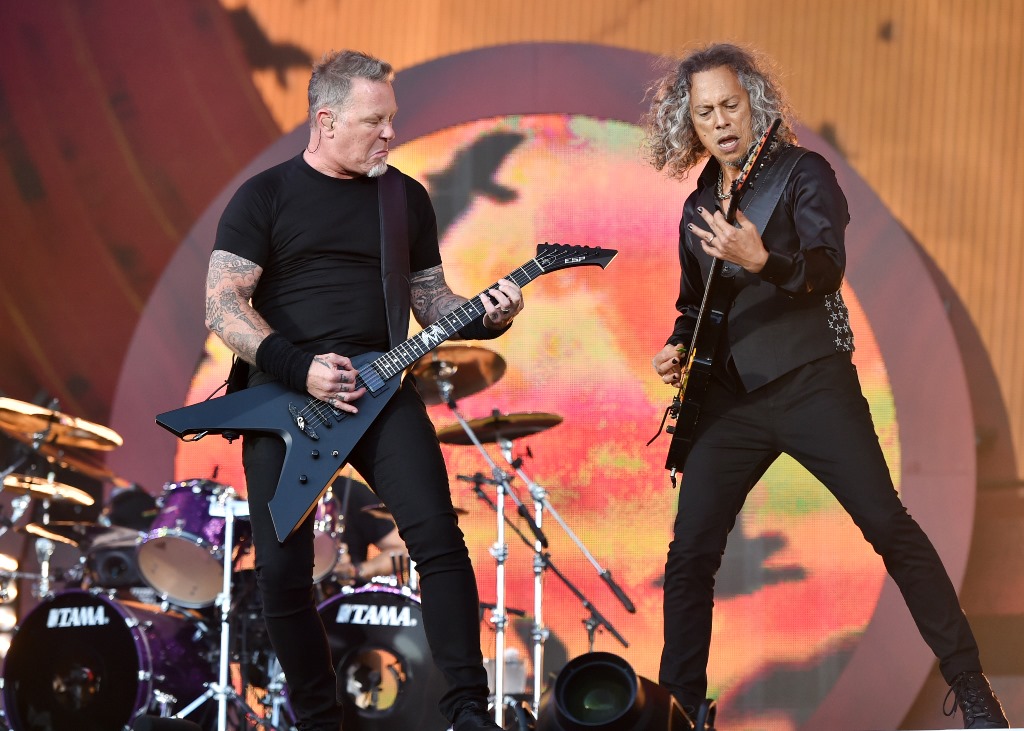 Metallica llegará al festival para presentar su nuevo álbum. (Foto Prensa Libre: AP)
