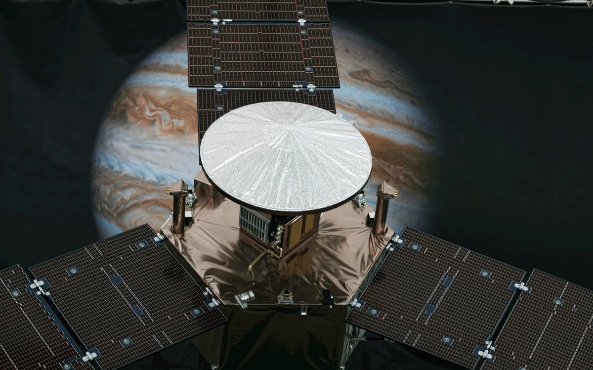 "Juno", está por arribar a la órbita de Júpiter. (Foto Prensa Libre: AP).