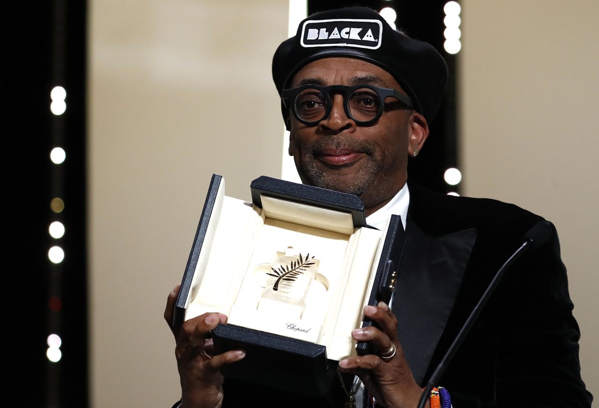 El director Spike Lee se lleva el Gran Premio del Jurado, en Cannes.