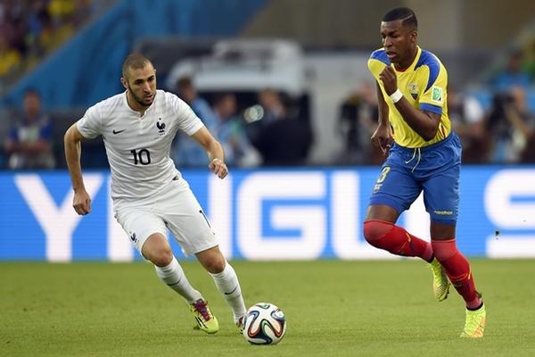 Karim Benzema es una de las figuras de Francia en el Mundial 2014. (Foto Prensa Libre: AFP)