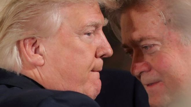 Bannon fue jefe de estrategia y asesor de Trump. REUTERS