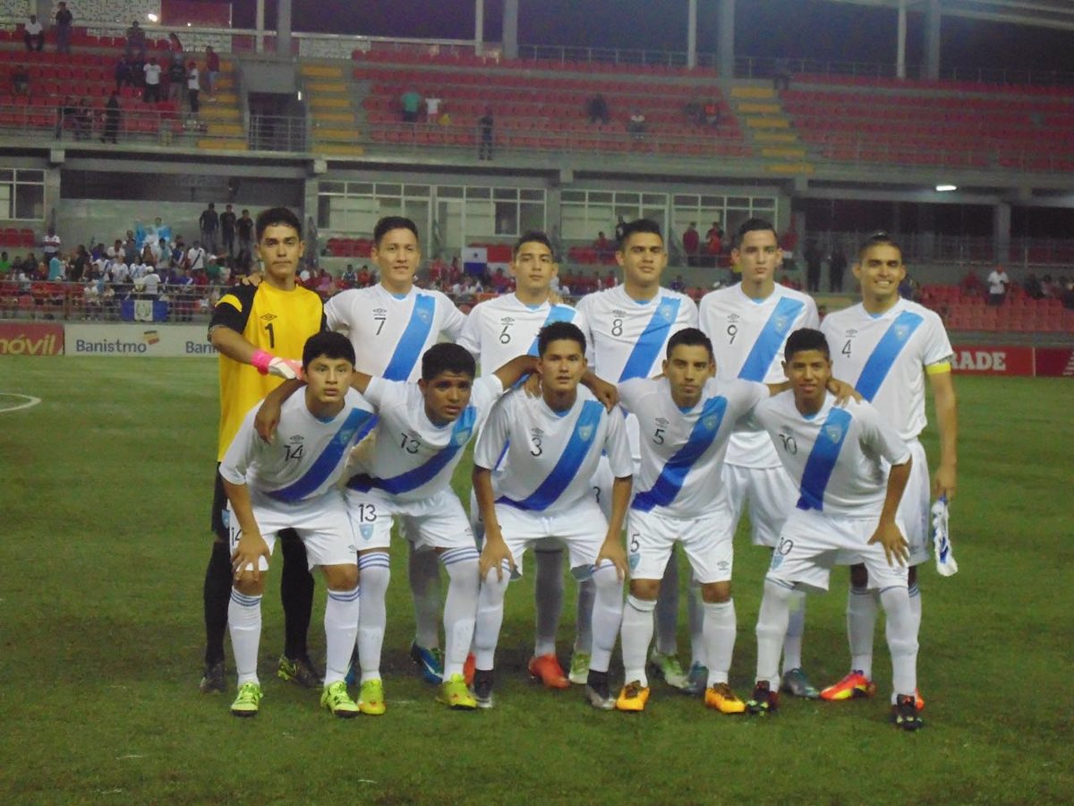 La Selección Nacional Sub 20 comparte el liderato con Honduras con 4 puntos después de 2 jornadas disputadas. (Foto Prensa Libre: ACD)