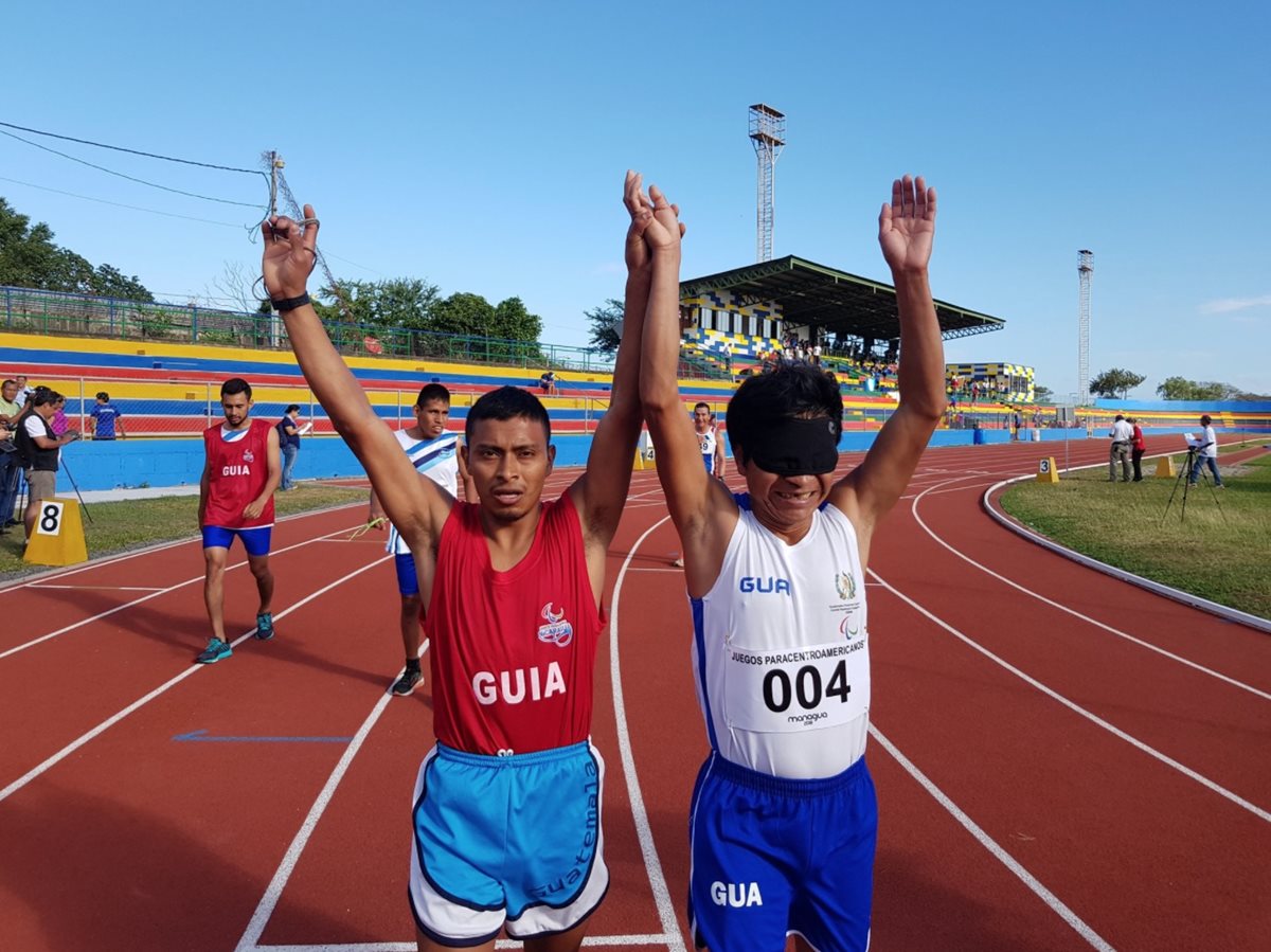 El rey de la pista en los Juegos Paracentroamericanos de Managua