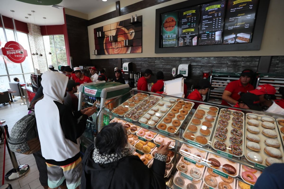 Krispy Kreme abre sus puertas a los guatemaltecos