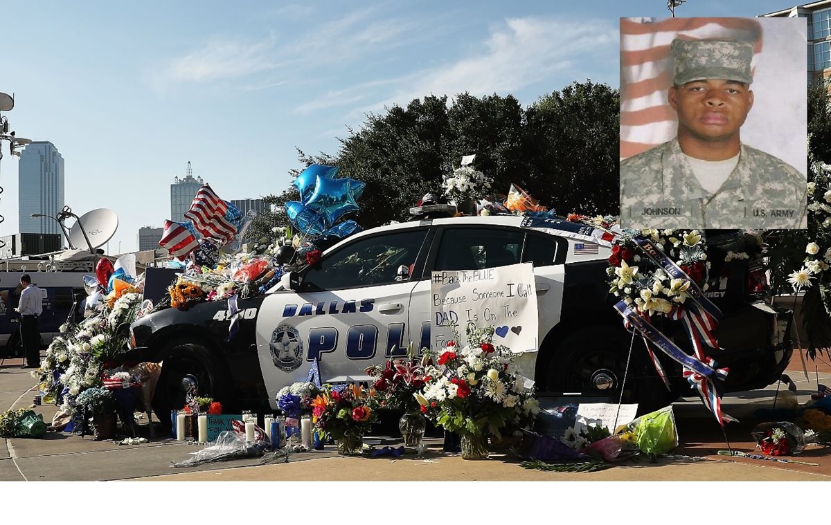 Micah Xavier Johnson, presunto sospechoso de la matanza de cinco policías. (Foto Prensa Libre: AP)