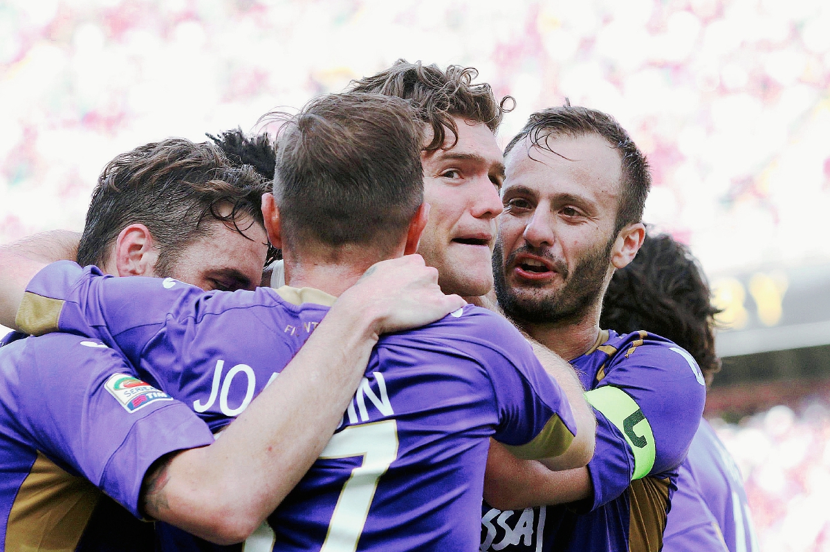 La Fiorentina quiere brillar en la Europa League. (Foto Prensa Libre: AP)