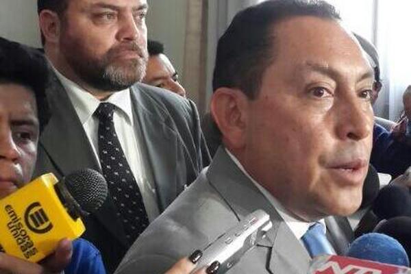 Ministro de Gobernación, Mauricio López Bonilla. (Foto Prensa Libre: Alex Rojas)
