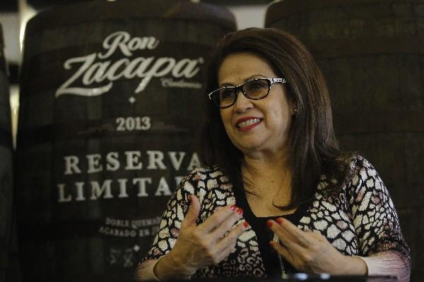 Lorena Vásquez Ampié, Master Blender de Ron Zacapa Centenario (Foto Prensa Libre: Esbin García)<br _mce_bogus="1"/>