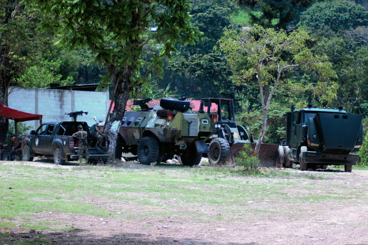Destacamento militar en Mataquescuintla, Jalapa, inaugurado en mayo de 2013. (Foto Prensa Libre: Archivo: Hugo Oliva)