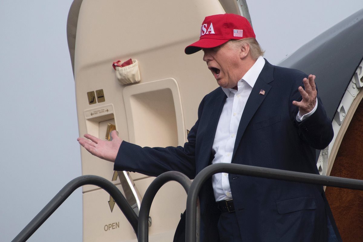 Donald Trump es formalmente electo el presidente 45 de Estados Unidos. (Foto Prensa Libre: AFP).