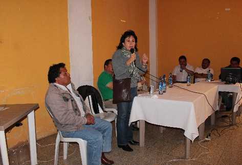 Sandra  Torres  dijo el sábado en        San Marcos que será  presidenciable.