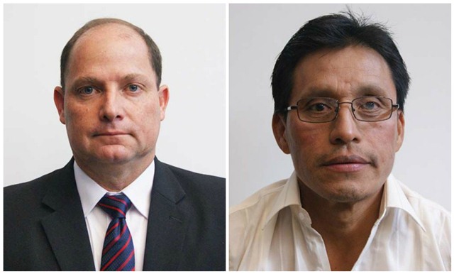 Los diputados Harmelín de León y Mario Velásques, son señalados de cometer delitos electorales. (Foto Prensa Libre: Hemeroteca PL)