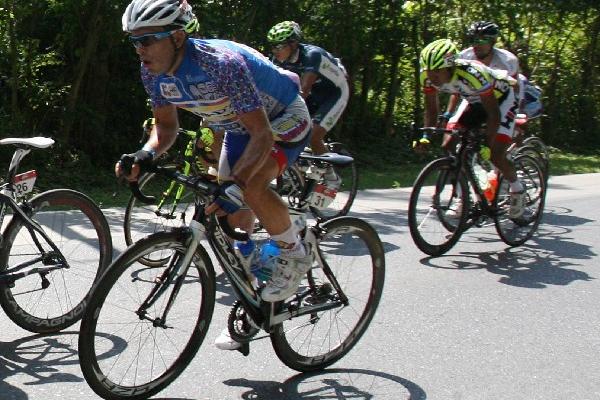 Manuel Rodas es el segundo mejor guatemalteco y se encuentra  en el puesto 15 de la general. (Foto Prensa Libre: Fernando Ruiz)
