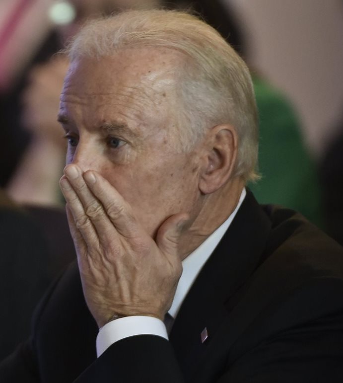 Joseph Biden, vicepresidente de EE. UU. durante un acto en su reciente visita a México, donde ofreció disculpas por discursos contra migrantes. (Foto Prensa Libre: AFP).