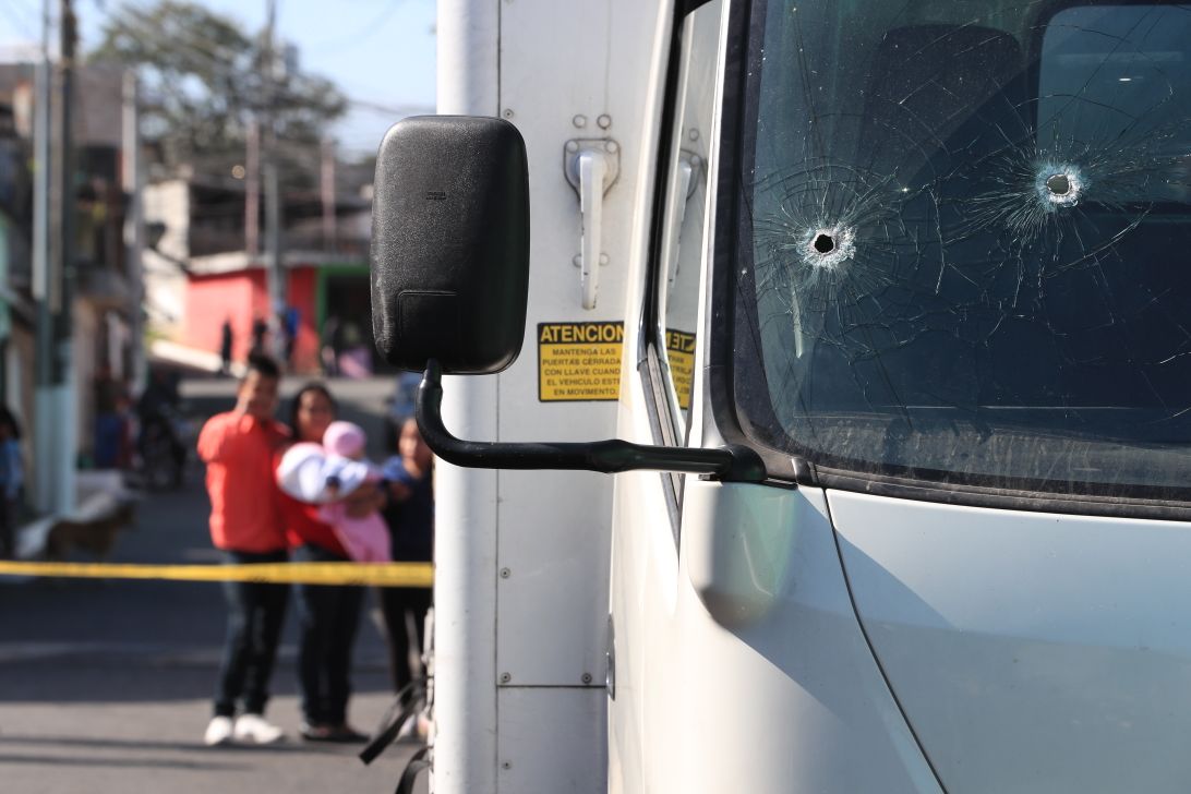 El hecho armado ocurrió en la zona 2 de San José Pinula. (Foto Prensa Libre: Estuardo Paredes)