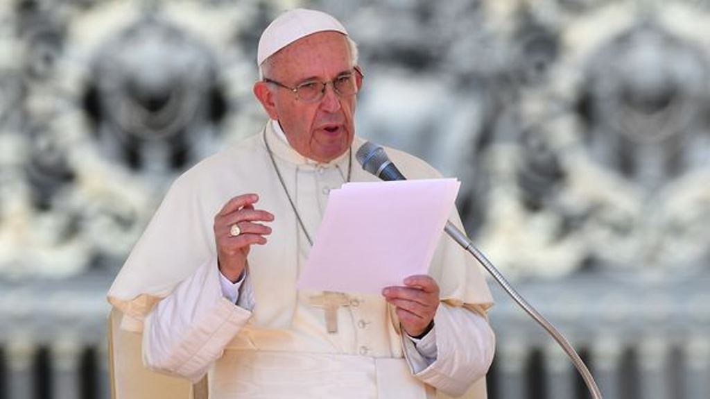 El papa Francisco se pronunció hoy sobre la tragedia que ocurrió en el Hogar Seguro Virgen de la Asunción. (Foto Prensa Libre: AFP)