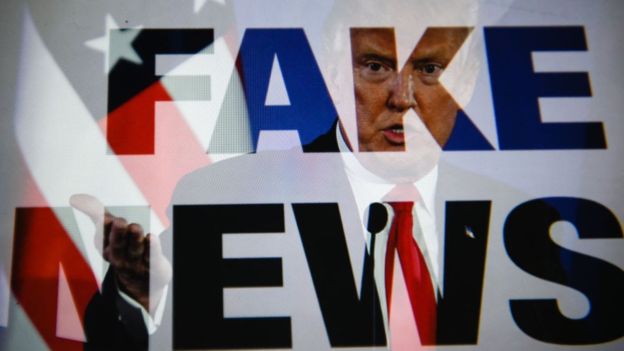 Donald Trump popularizó el concepto de Fake News. (Foto Prensa Libre: GETTY IMAGES)