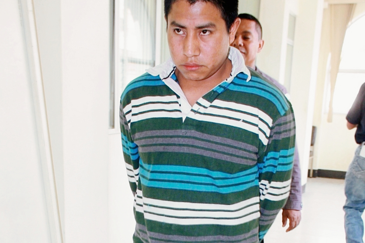 Juan Coc Tol  fue condenado a 125 años de prisión  por cinco secuestros en Chichicastenango, Quiché. (Foto Prensa Libre: Óscar Figueroa)