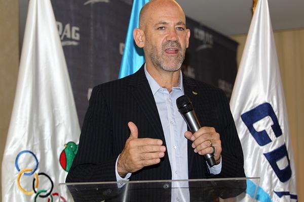 Gerardo Aguirre, presidente del Comité Olímpico Guatemalteco (COG). (Foto Prensa Libre: Óscar Felipe)