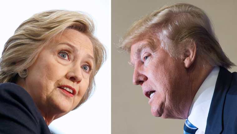 Trump y Clinton ganaron las primarias en Nueva York. (Foto Prensa Libre: AFP)