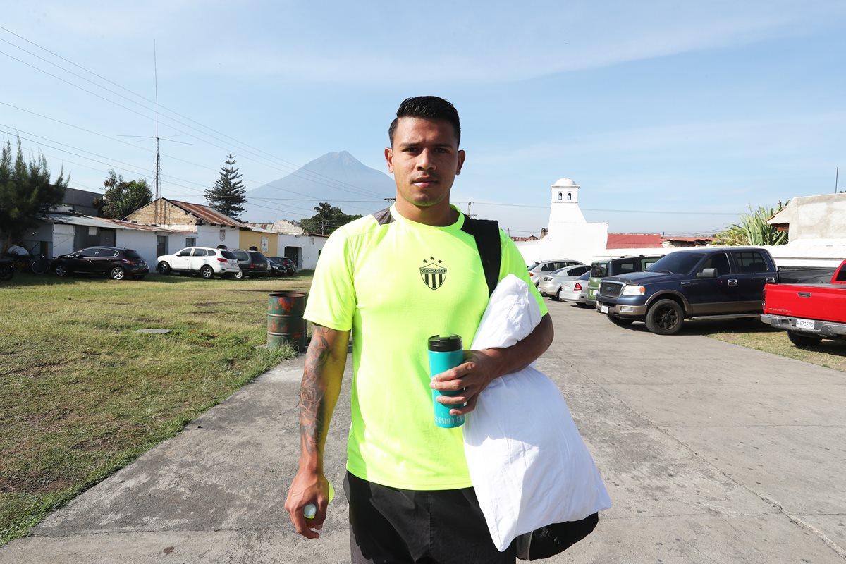 Alejandro Galindo es uno de los jugadores más regulares del campeón Antigua GFC. (Foto Prensa Libre: Francisco Sánchez)