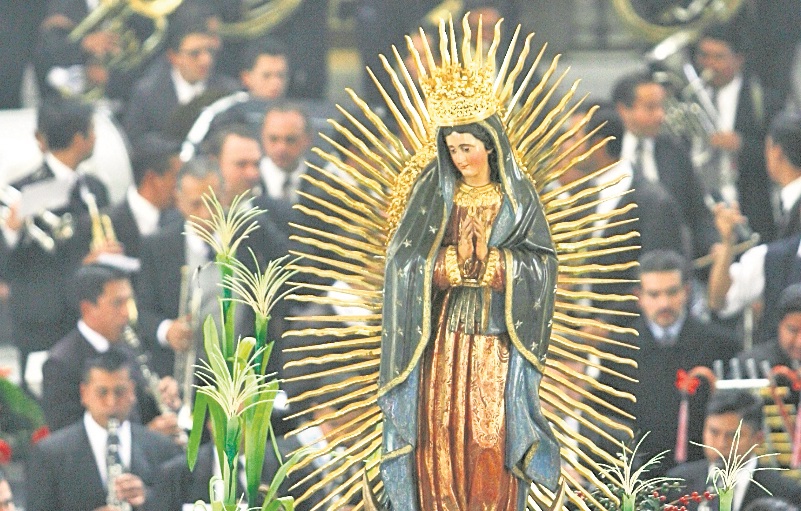 Virgen de Guadalupe. Foto Prensa Libre: Hemeroteca PL.