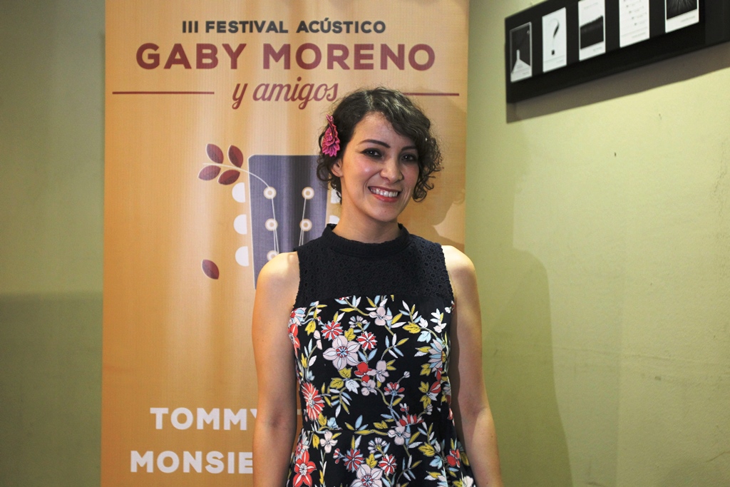 Gaby Moreno está lista para ofrecer su III Festival Acústico