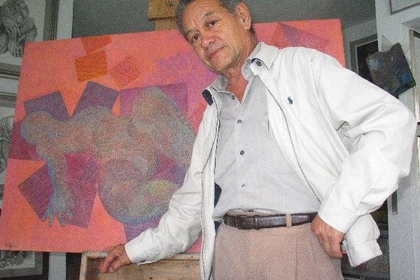 Muere el artista plástico César Izquierdo.