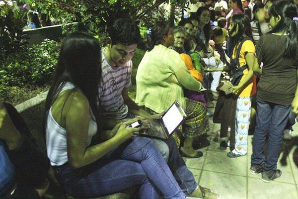 El internet gratuito beneficiará a quienes a estudiantes de Guatatoya.  (Foto Prensa Libre: Hugo Oliva)<br _mce_bogus="1"/>